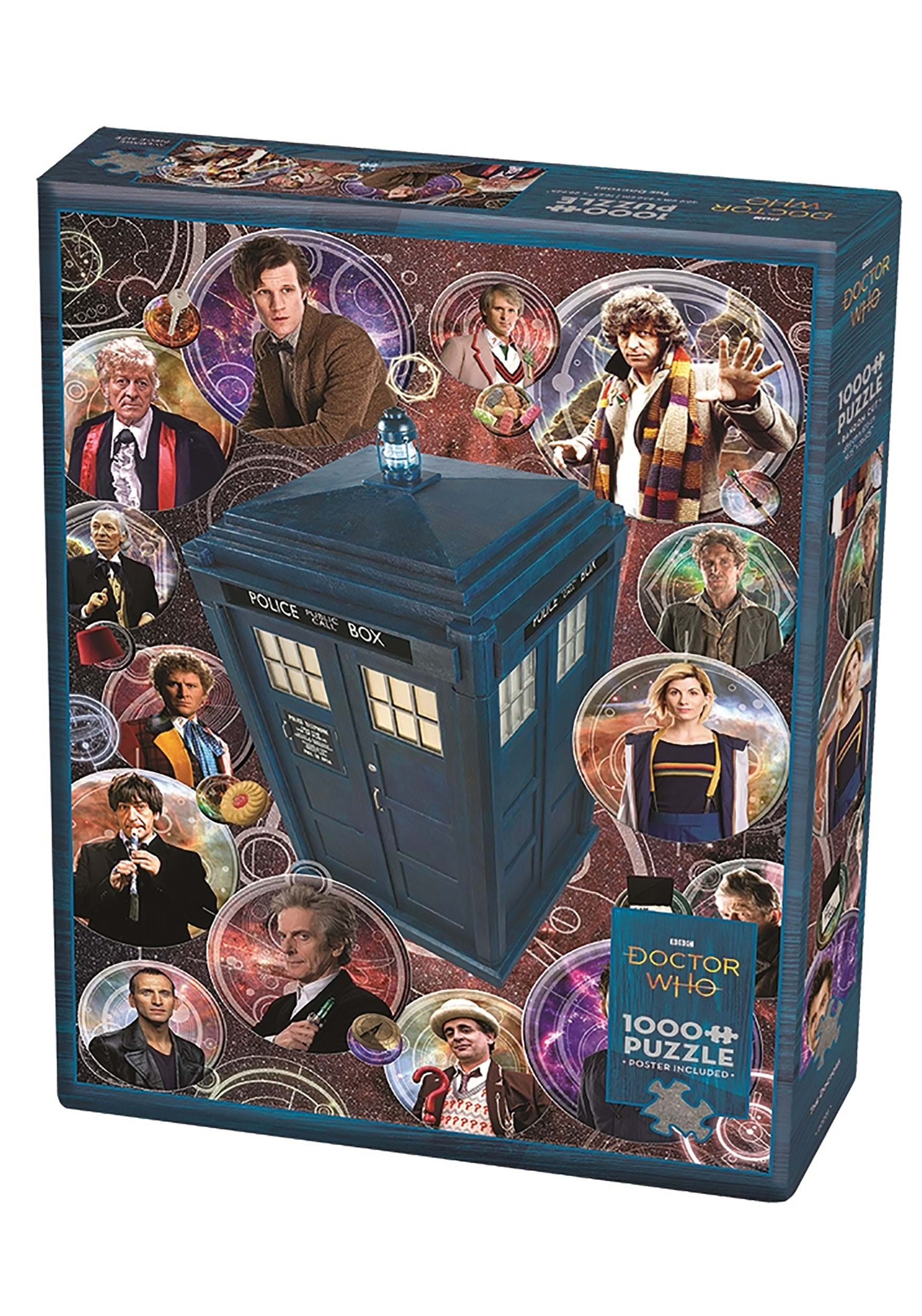 Doctor Who: The Doctors 1000 Piece Cobble Hill Puzzle