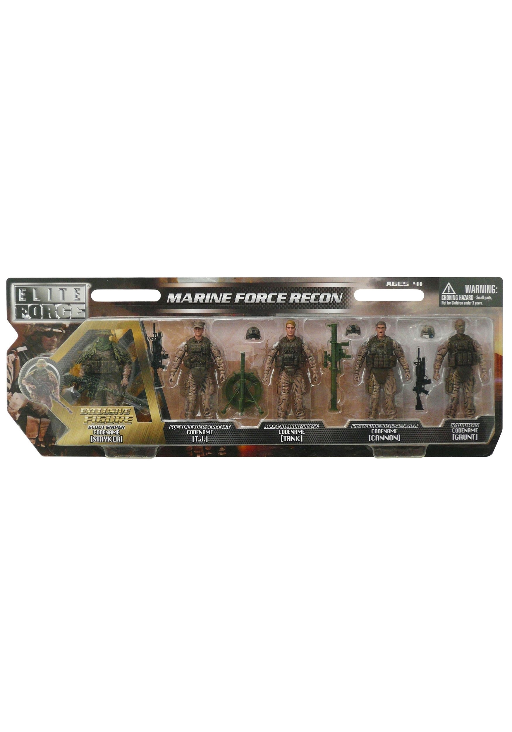 5-Pack Marine Force Recon Figures