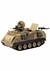 M113 Desert Armored Vehicle Posable Action Figure Set Alt 1