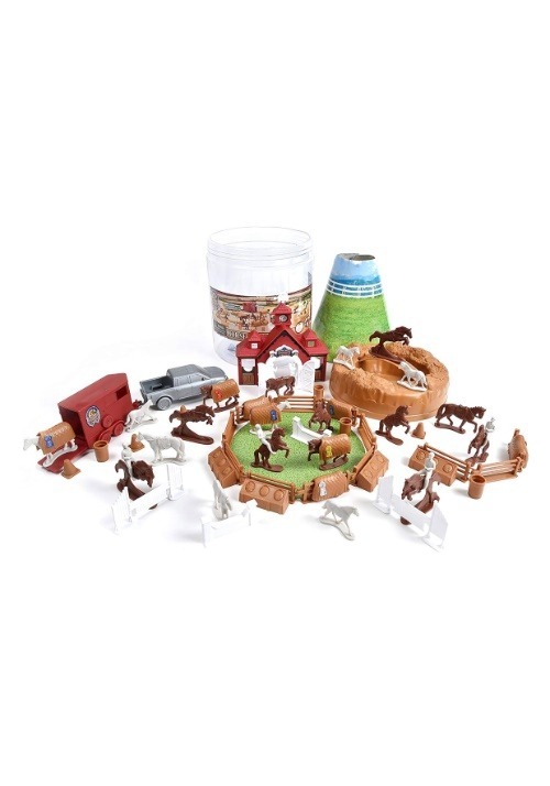 Horse Farm Toy Set