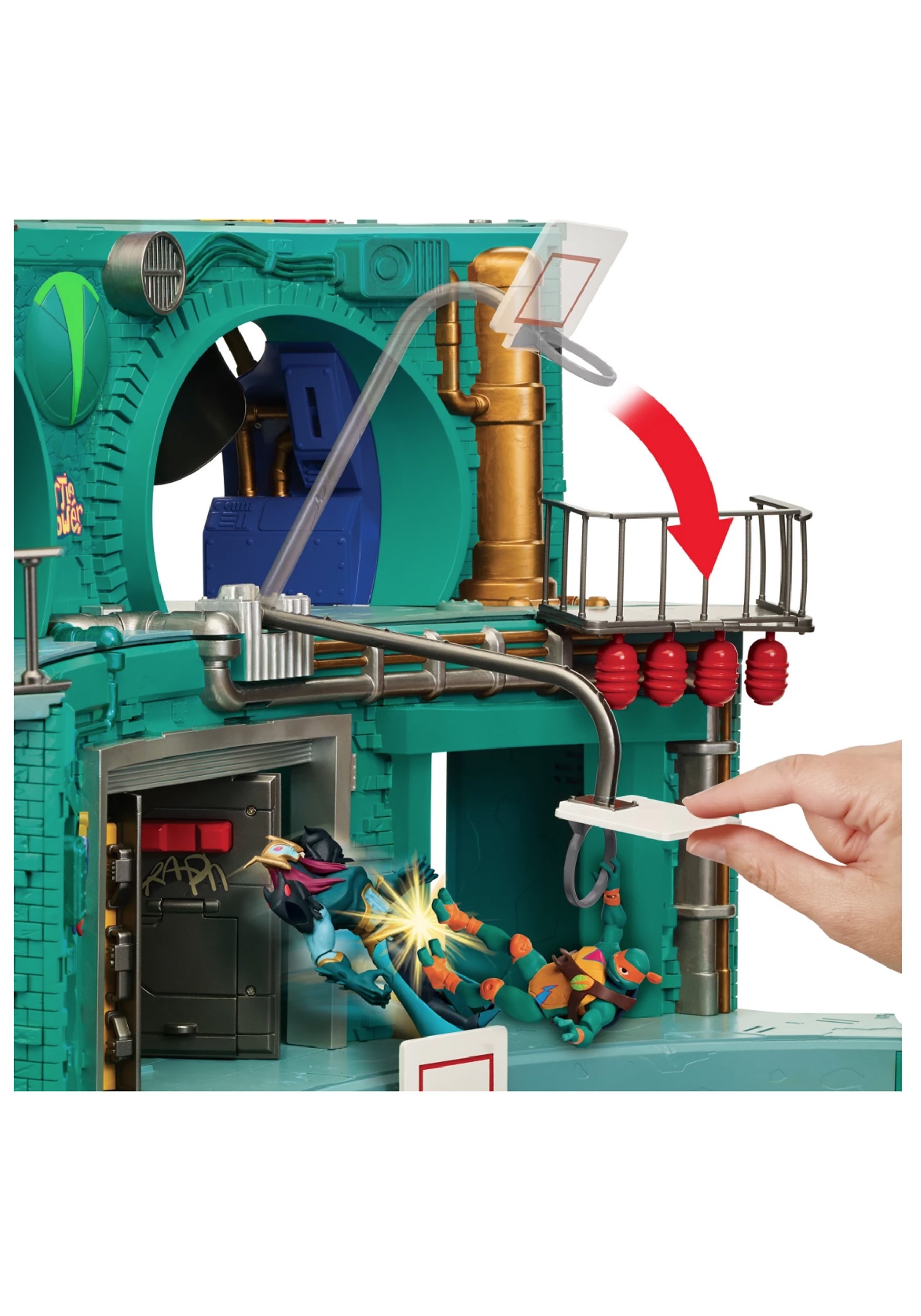 tmnt playset