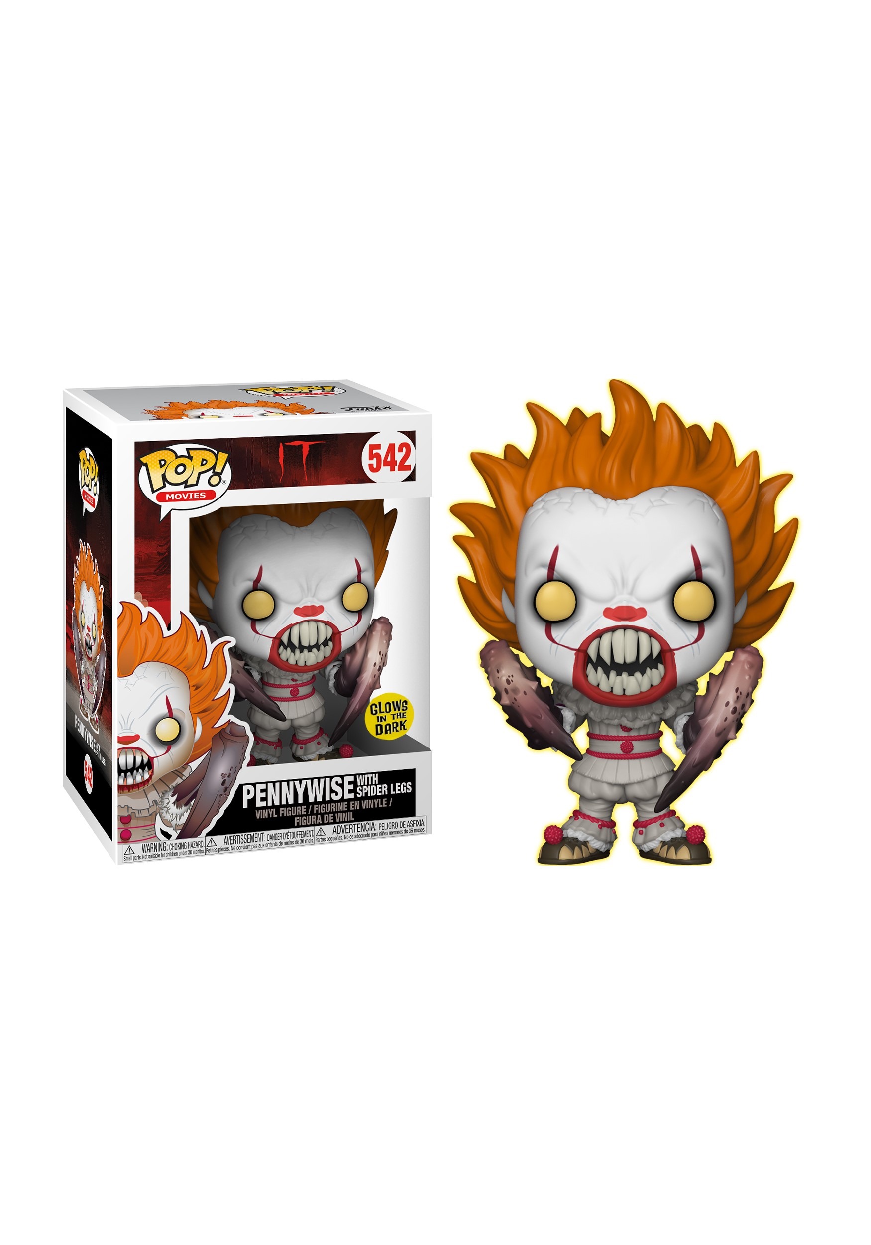 pennywise spider legs