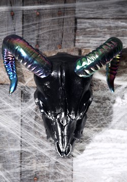Oil Slick Black Ram 11 Skull