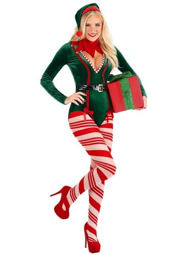 Womens Sexy Santa Elf Costume