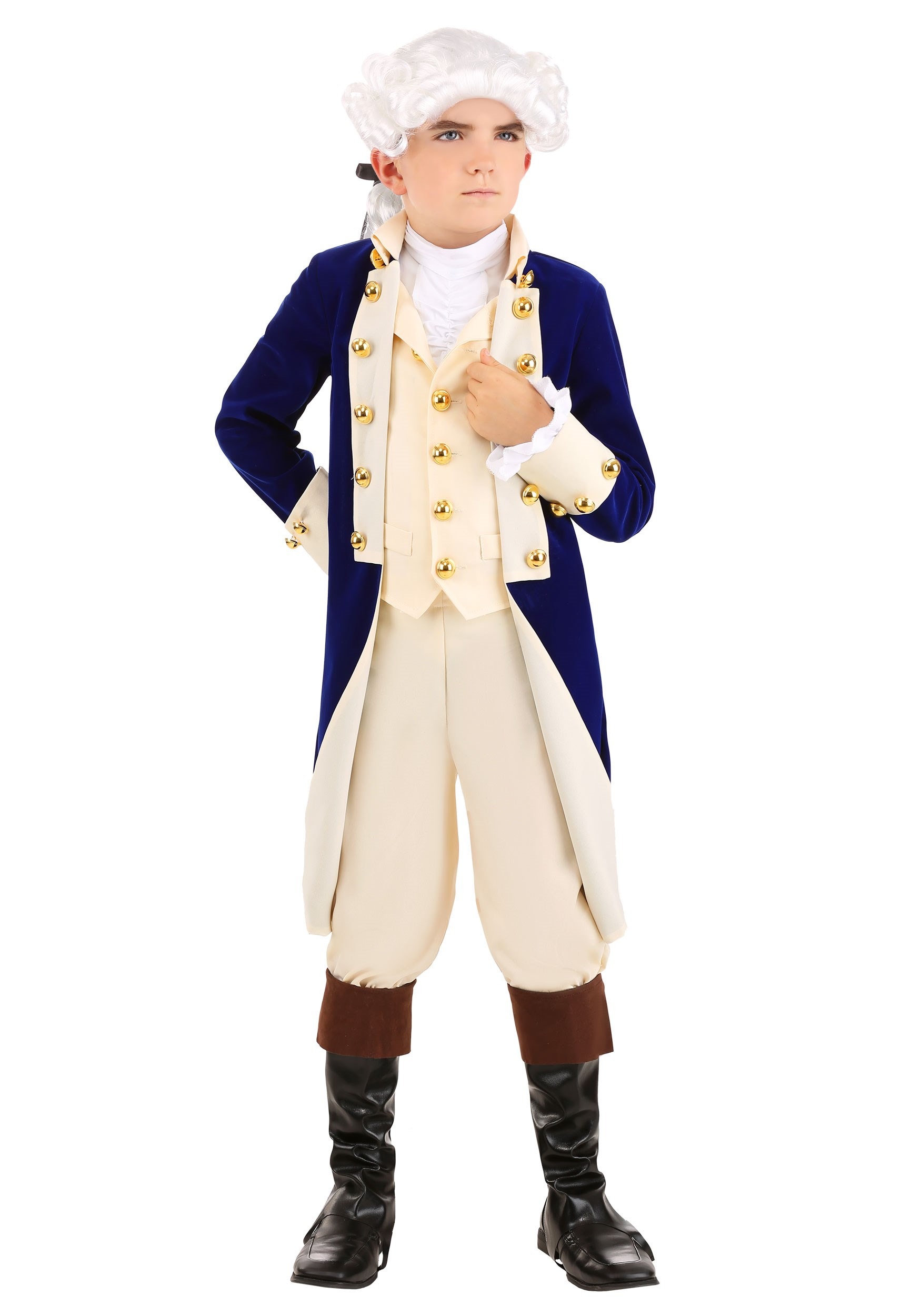 Alexander Hamilton Boys Costume | Boys Historical Costumes