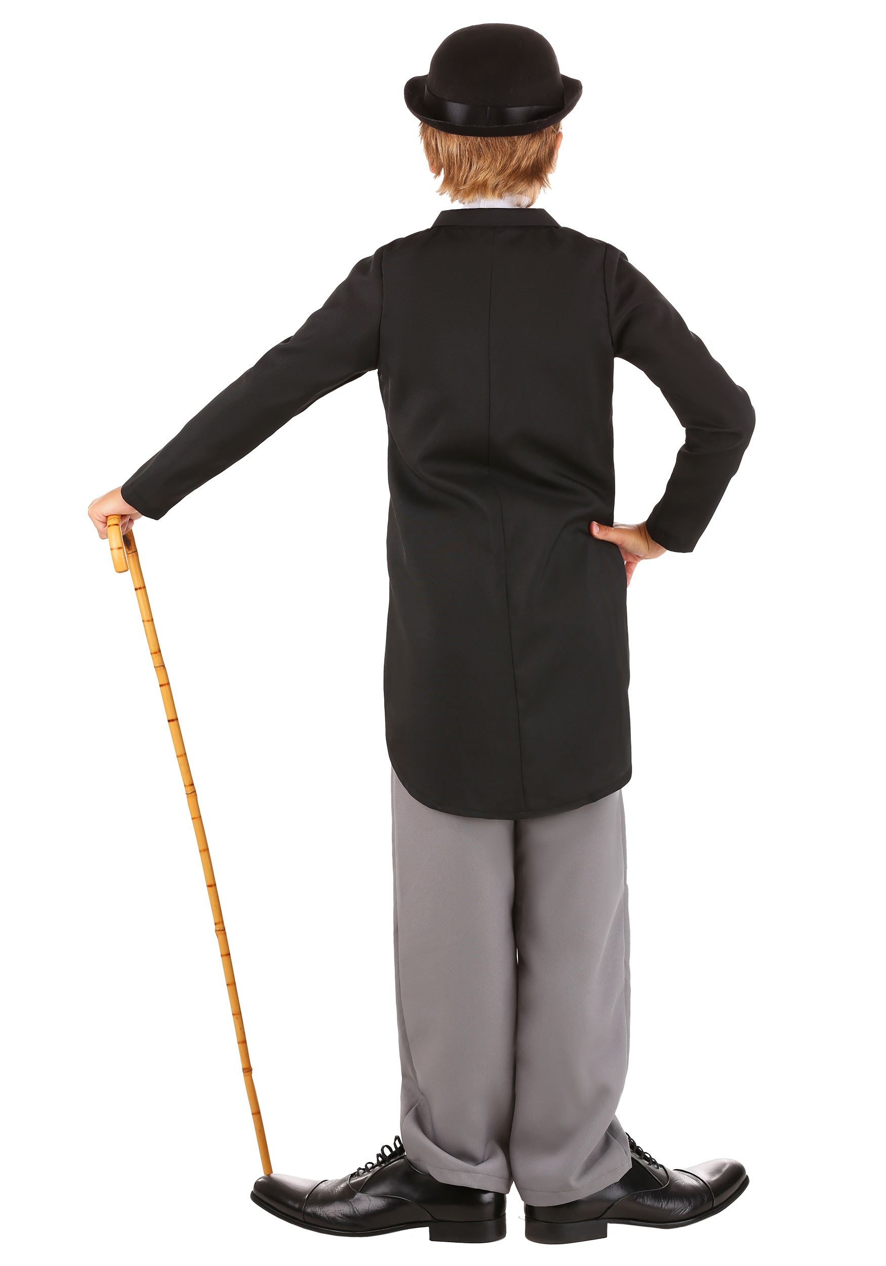 Buy online Black Polyester Charlie Chaplin Costume from boys for Women by  Kaku Fancy Dresses for ₹1179 at 41% off | 2024 Limeroad.com