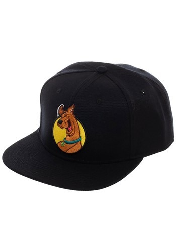 Scooby Doo Black Snapback Hat for Adults