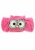 Pink Owl Critter Hooded Blanket for Kids Alt 2