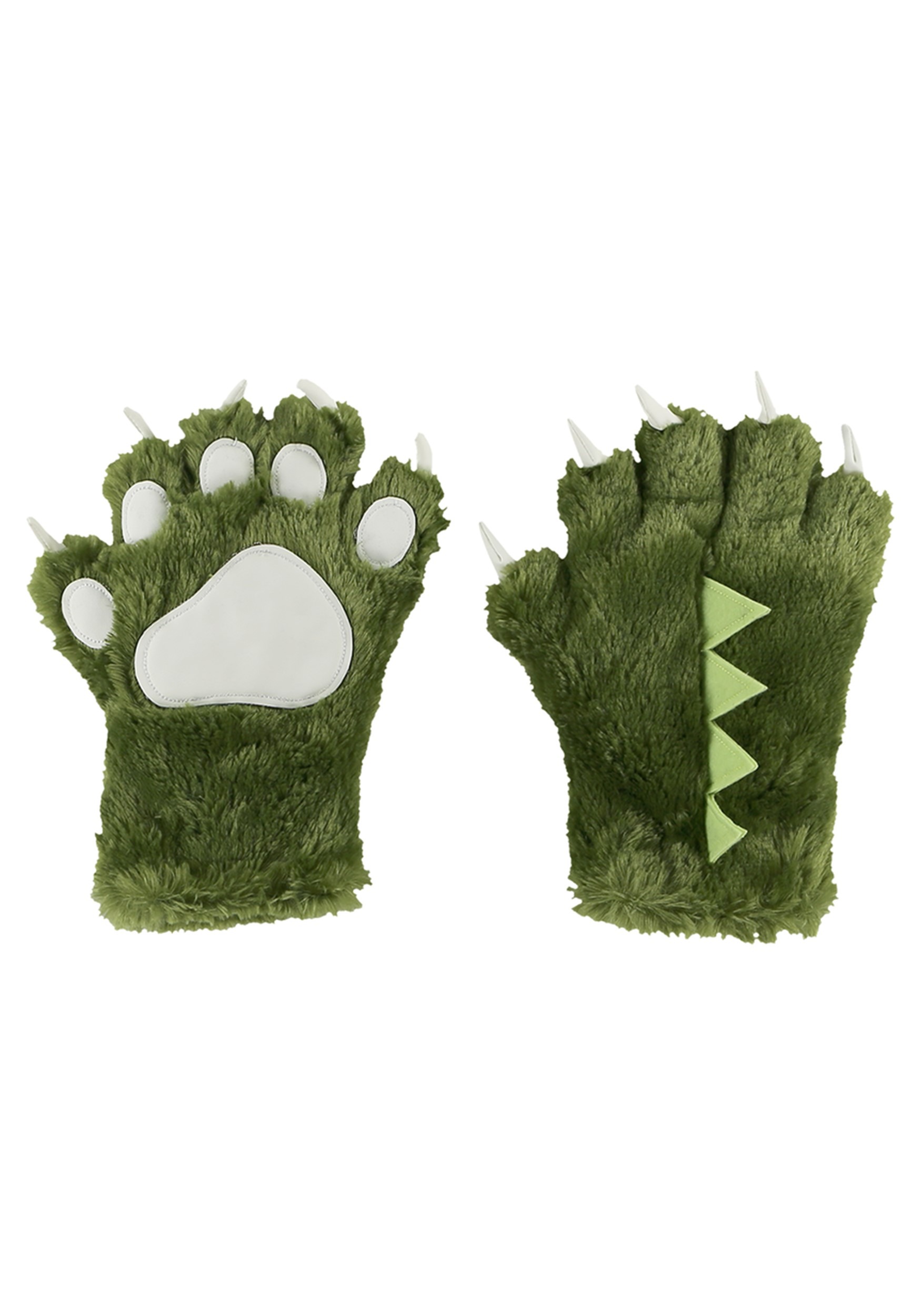 Adult Green Dino Paw Mitt Glove