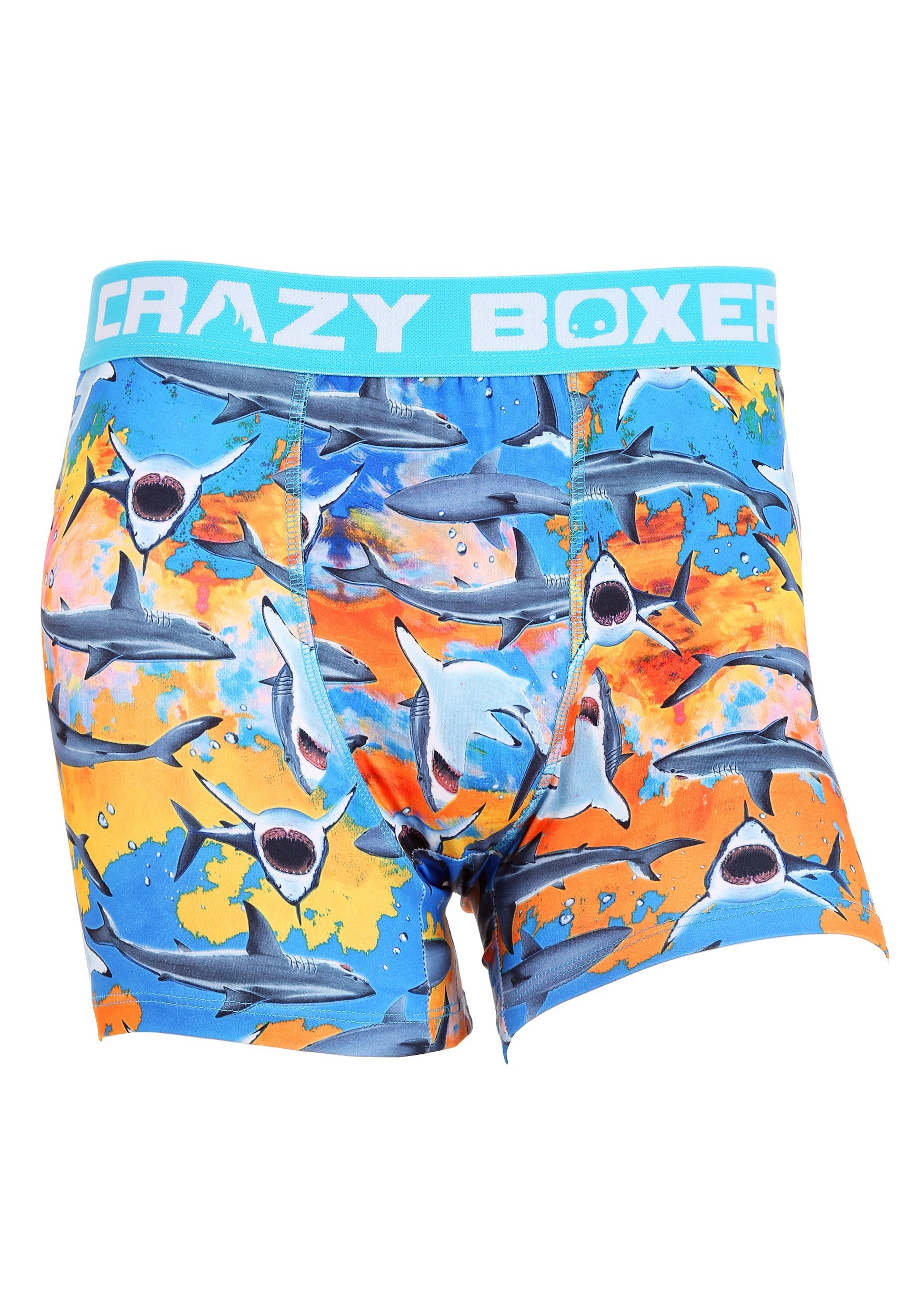 Crazy Boxers Shark Week All Over Print Boxer Briefs Underwear