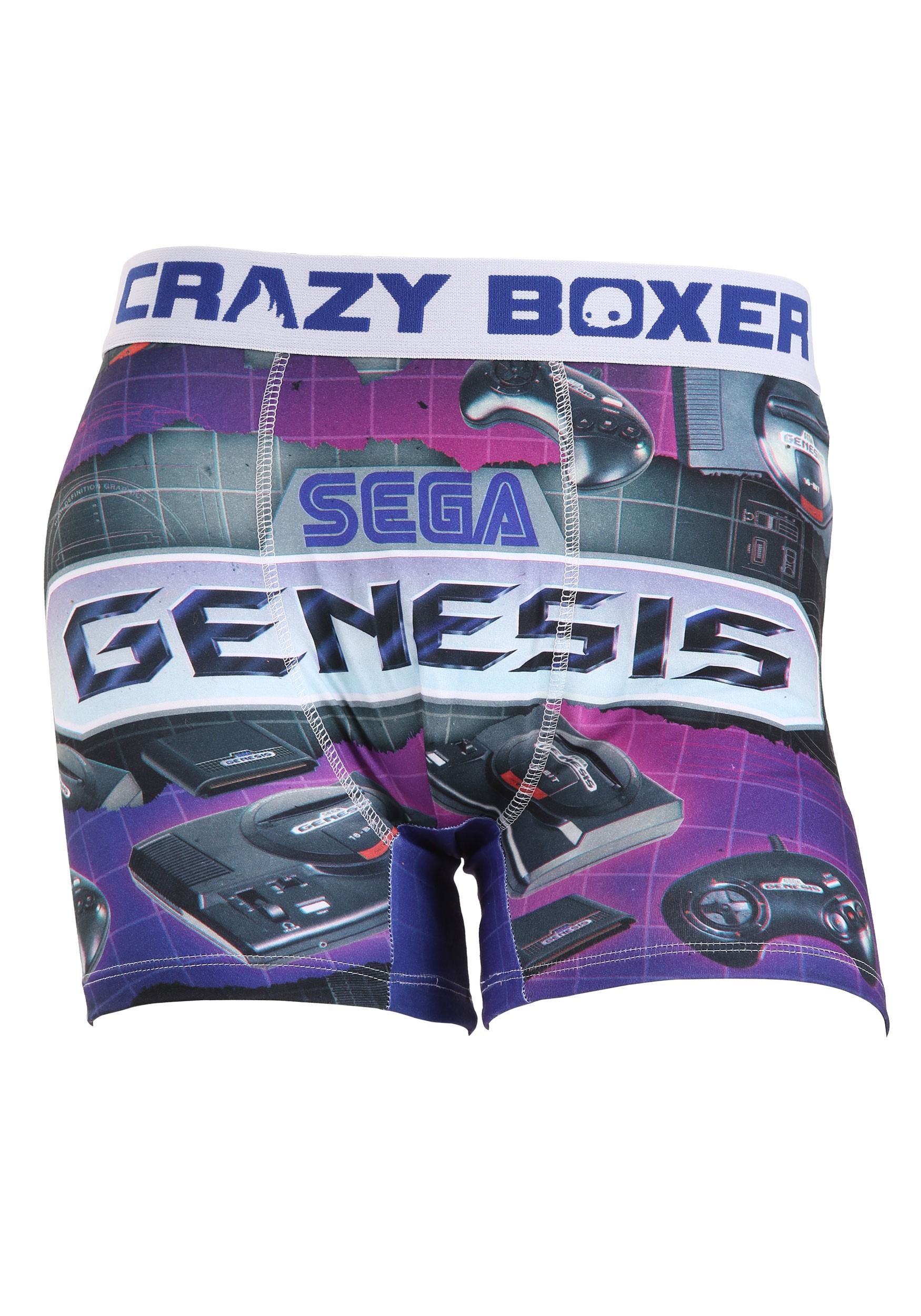 Sega Genesis Crazy Boxers Mens Boxers Briefs