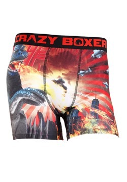 Crazy Boxers Toy Godzilla Mens Boxers Briefs