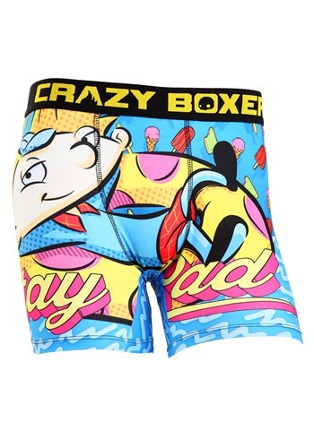 Crazy Boxers Hey Arnold Stay Rad Mens Boxer Briefs