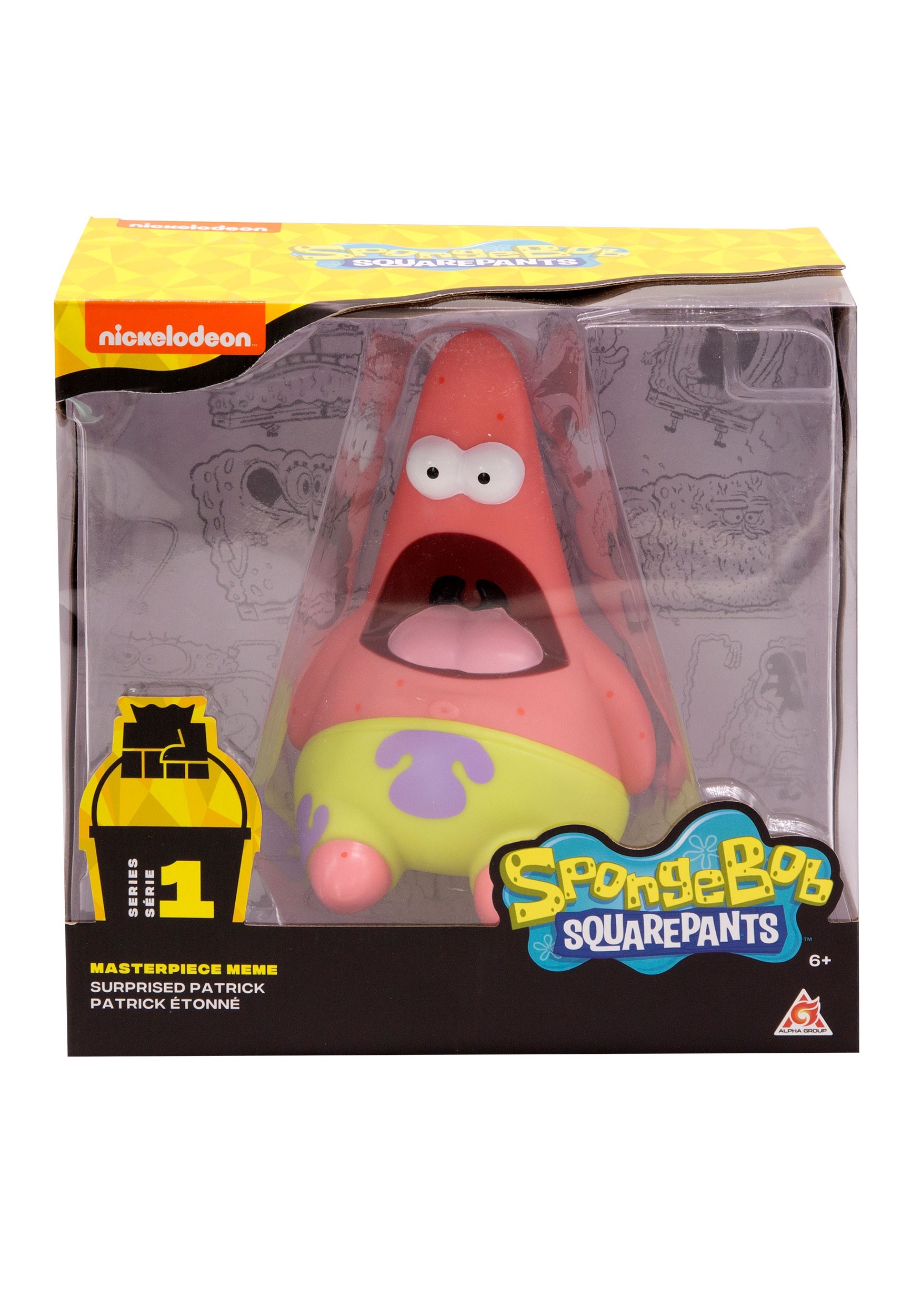 Spongebob Masterpiece Memes Collection: Surprised Patrick Figure