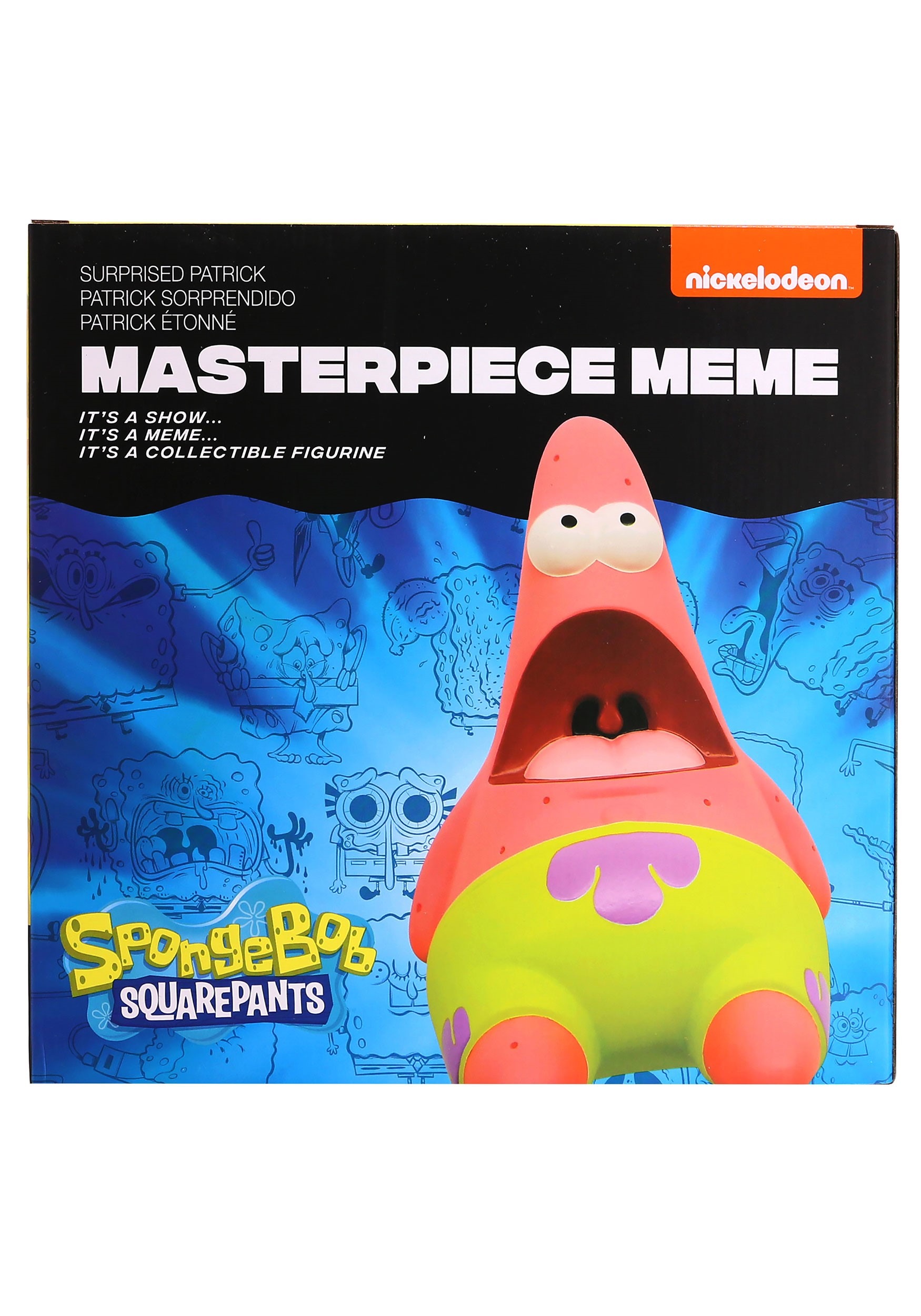 Funny Spongebob Masterpiece Memes Collection Surprised Patrick