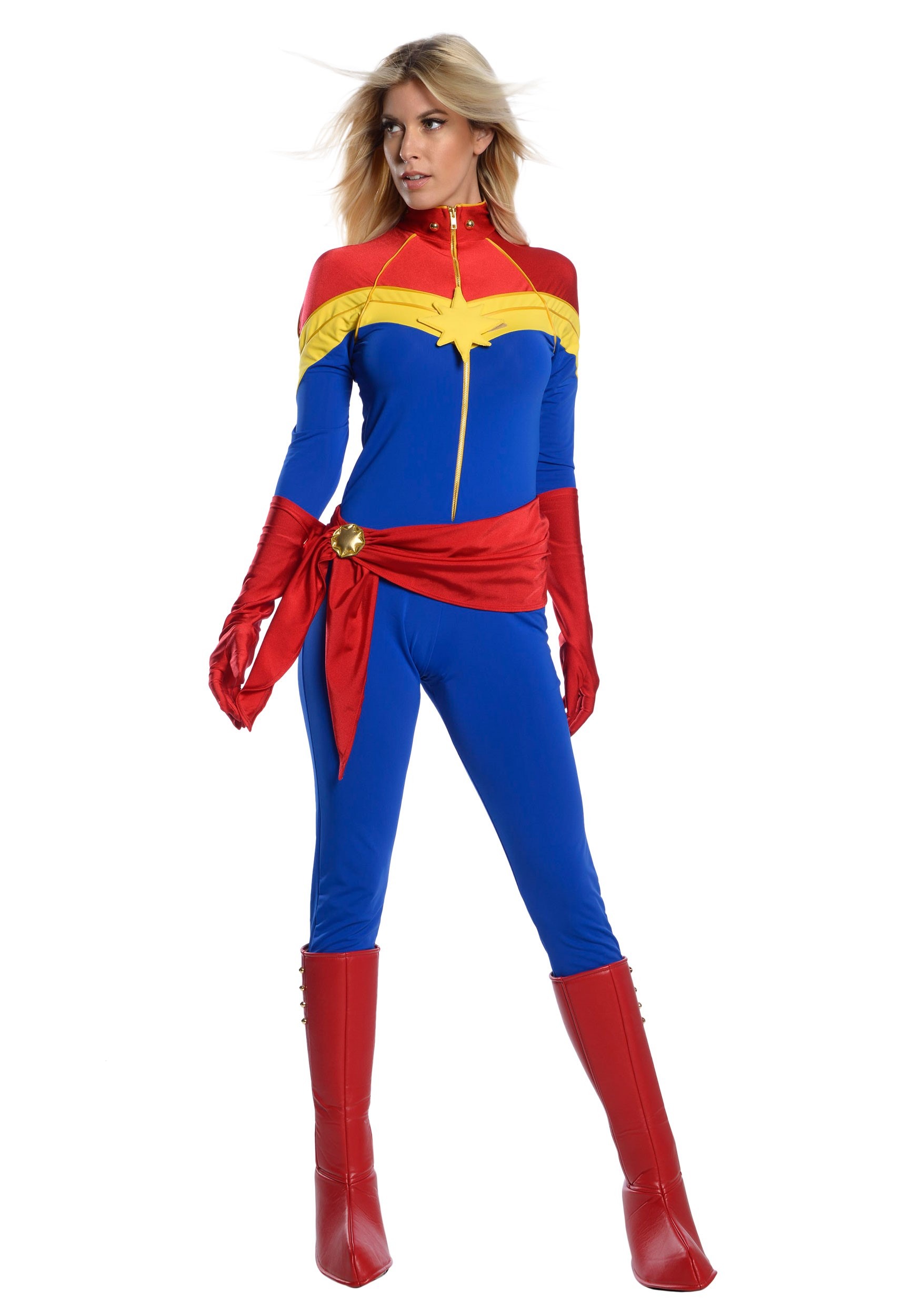 Captain Marvel Womens Premium Costume
