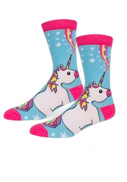 Unicorn Womens Crew Socks