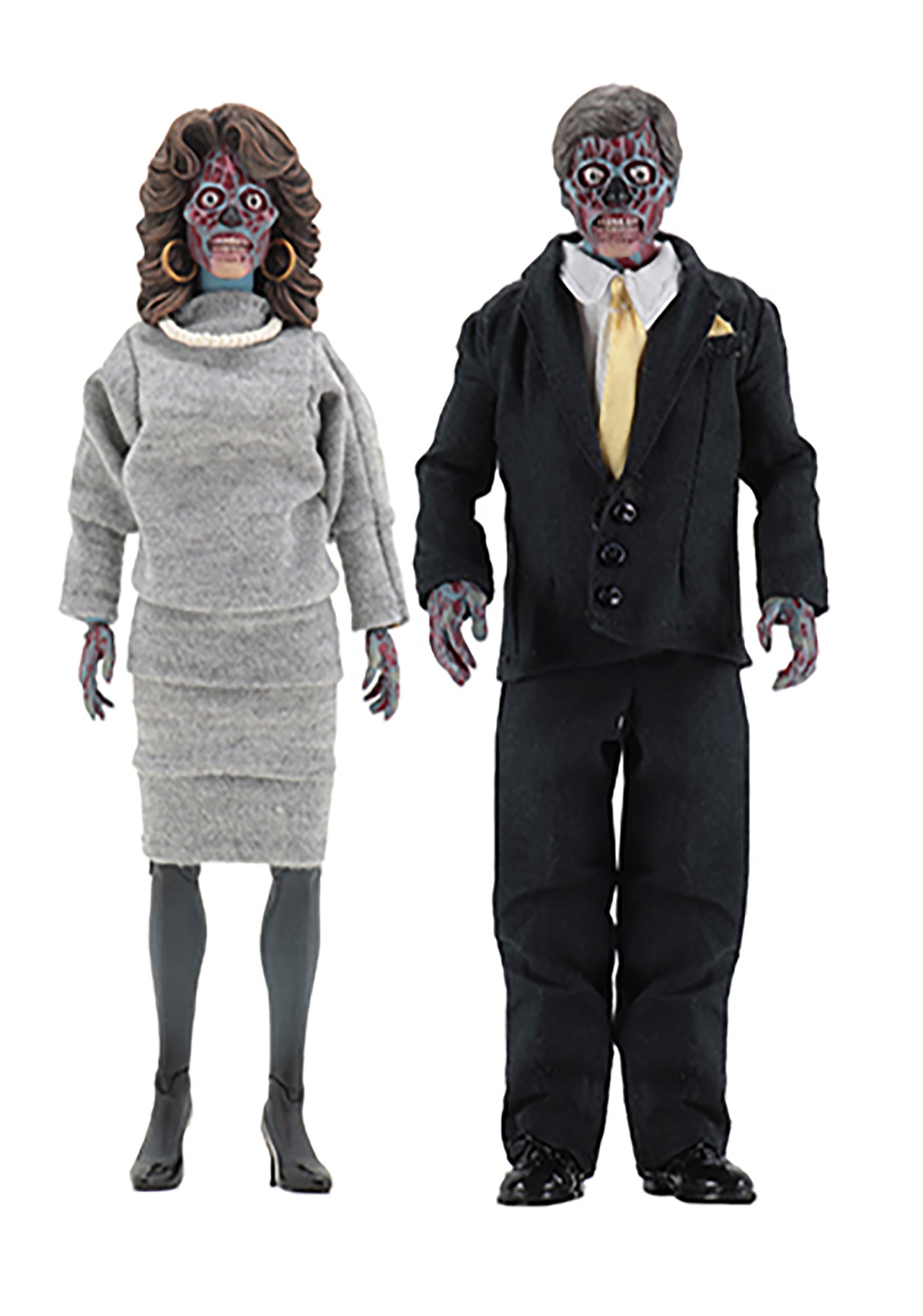 8 Inch Clothed Action Figure They Live 2-Pack | Action Figures