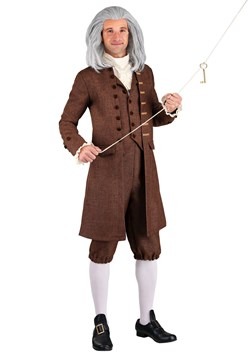 Plus Size Mens Colonial Benjamin Franklin Costume