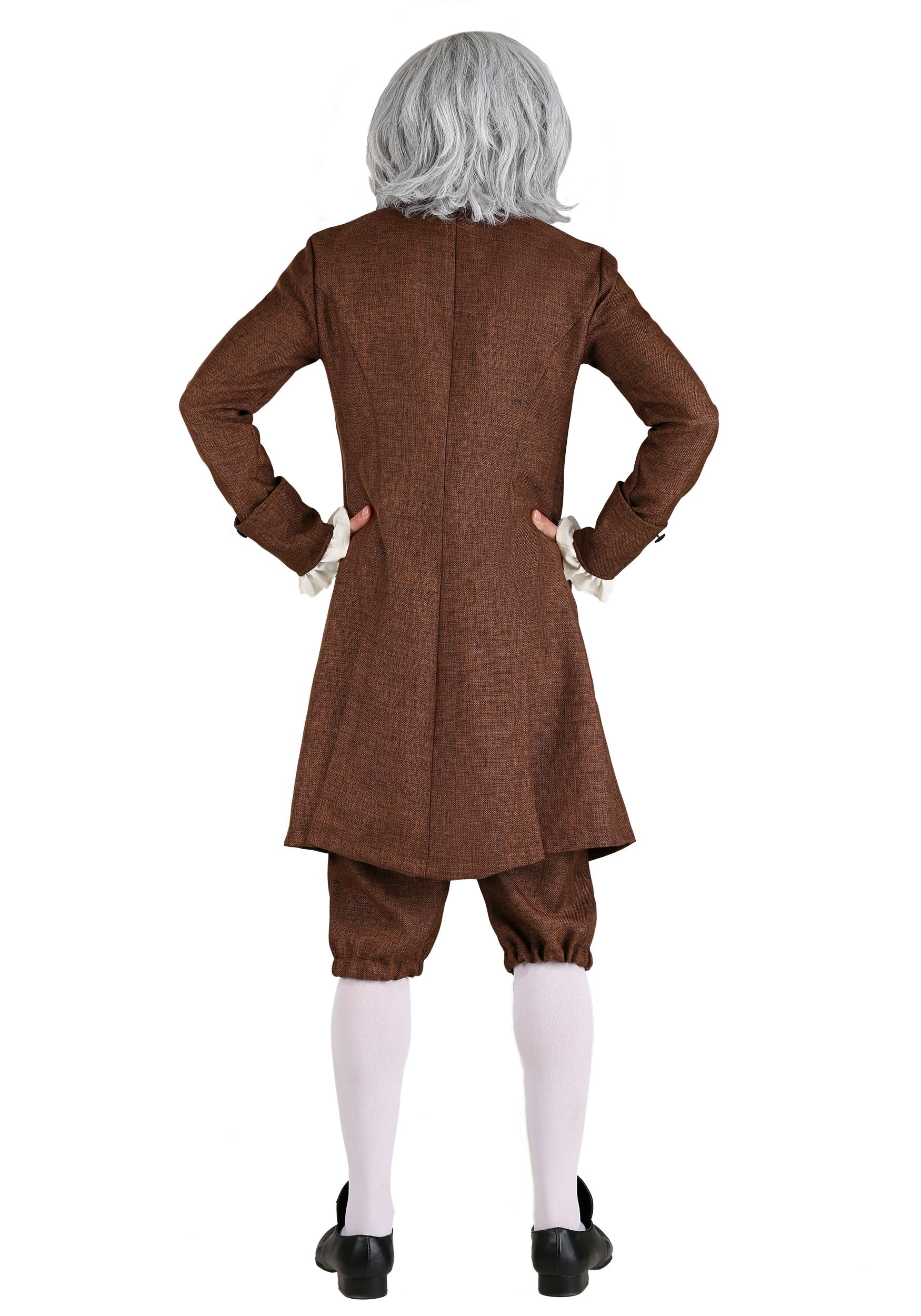 Plus Size Colonial Benjamin Franklin Men's Costume