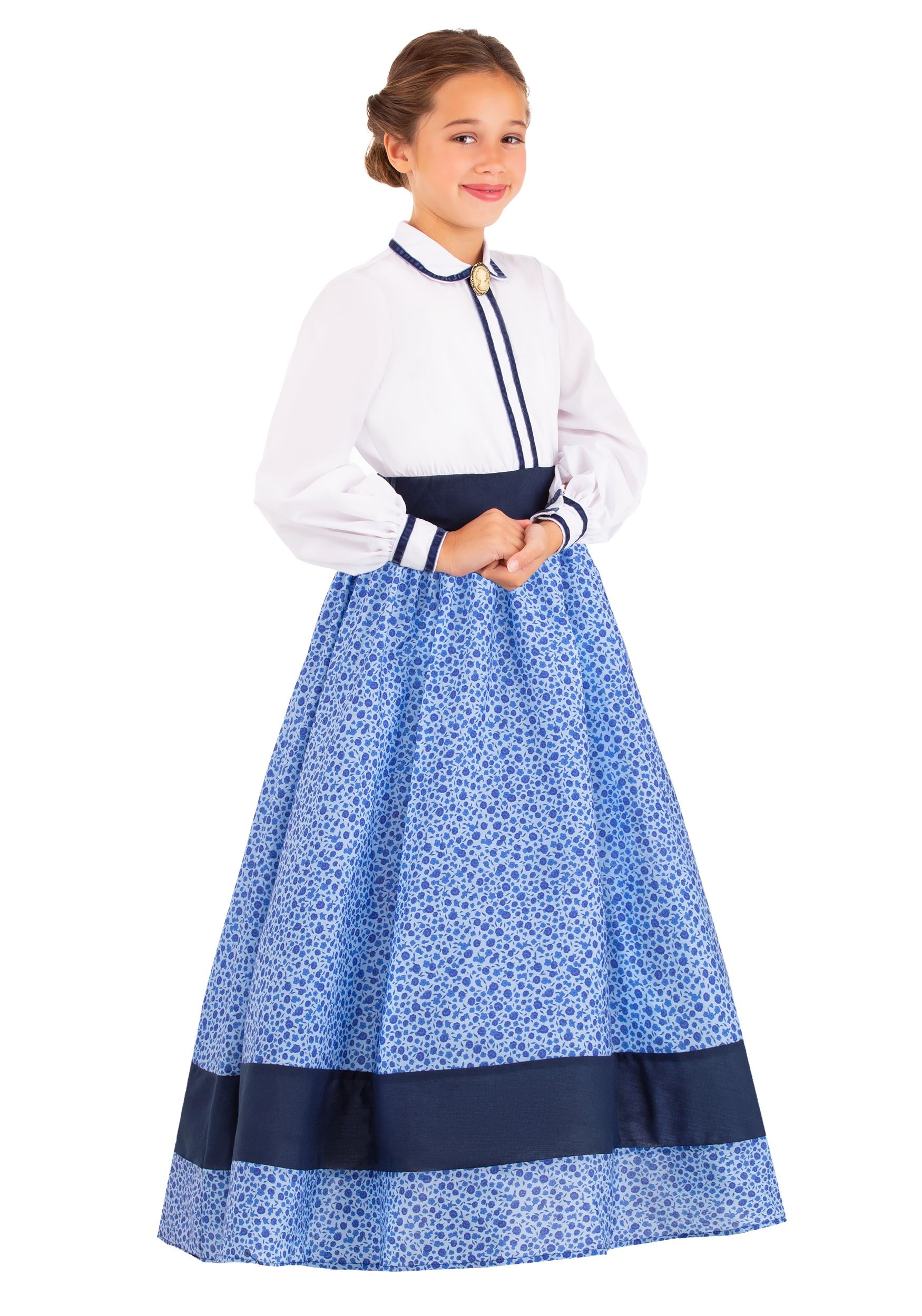 Girl's Prairie Pioneer Costume
