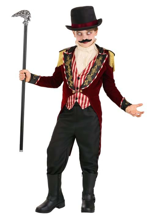 Possessed Ringmaster Boy's Costume