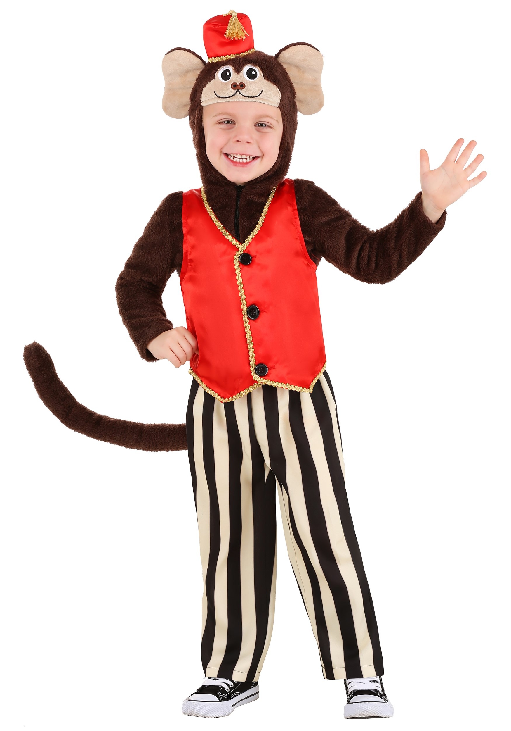 Photos - Fancy Dress Toddler FUN Costumes Circus Monkey Costume for Toddlers | Circus Costumes Brown 