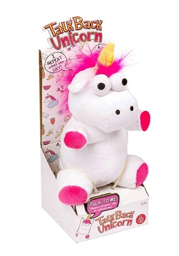 Talkback Unicorn Plush
