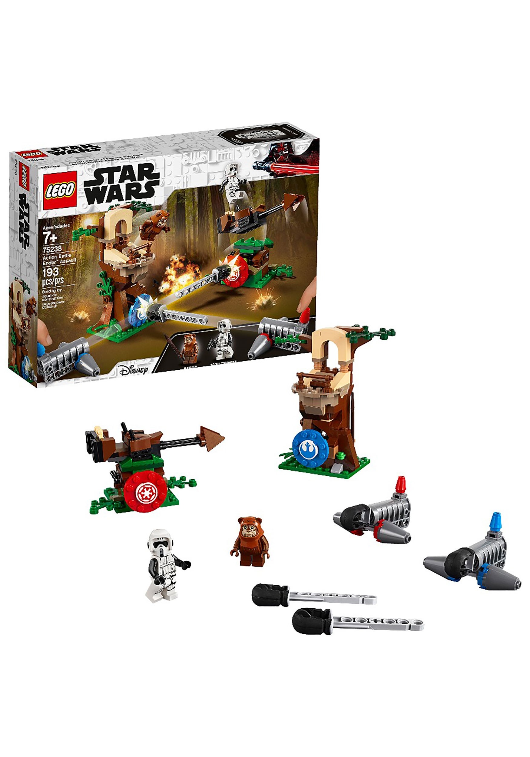 LEGO Disney Star Wars: Action Battle Endor Assault 193 Piece Set