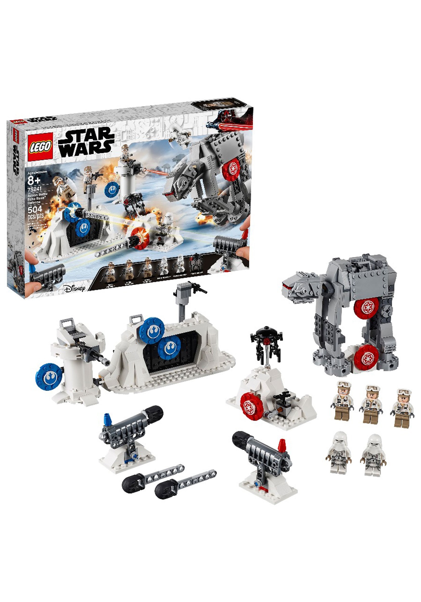 504 Piece Action Battle LEGO Star Wars Echo Base Defense