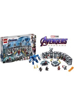 LEGO Avengers Iron Man Hall of Armor Building Set