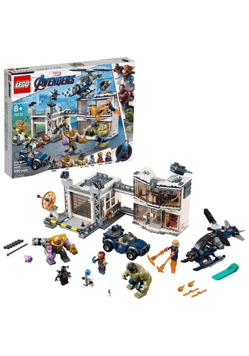 LEGO Avengers Compound Battle Marvel Building Set