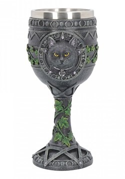 The Charmed One Cat Goblet 18cm