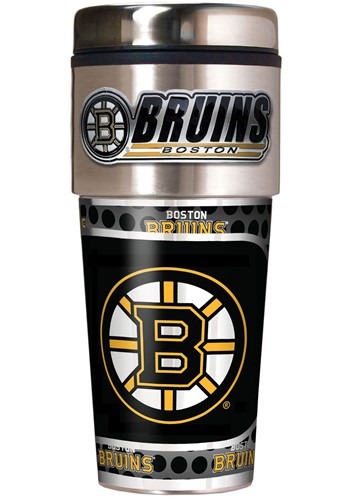 NHL Boston Bruins 16 oz. Tumbler w/ Metalic Graphics
