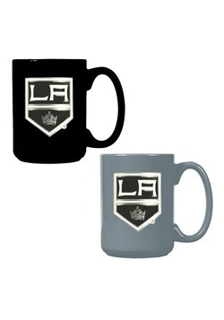 NHL Los Angeles Kings 15oz. Ceramic Mug Gift Set