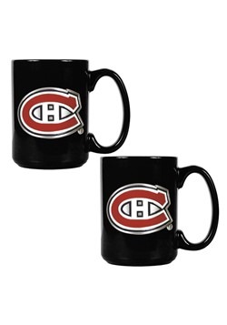NHL Montreal Canadiens 15oz. Ceramic Mug Gift Set