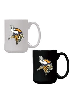 NFL Minnesota Vikings 15oz. Ceramic Mug Gift Set