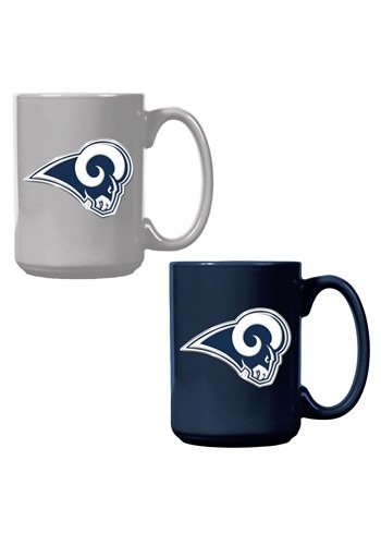 NFL Los Angeles Rams 15oz. Ceramic Mug Gift Set