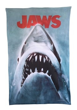 Jaws Poster 36" x 58" Fleece Blanket