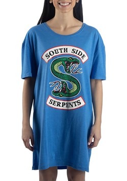 Riverdale South Side Serpents Sleep Shirt for Women