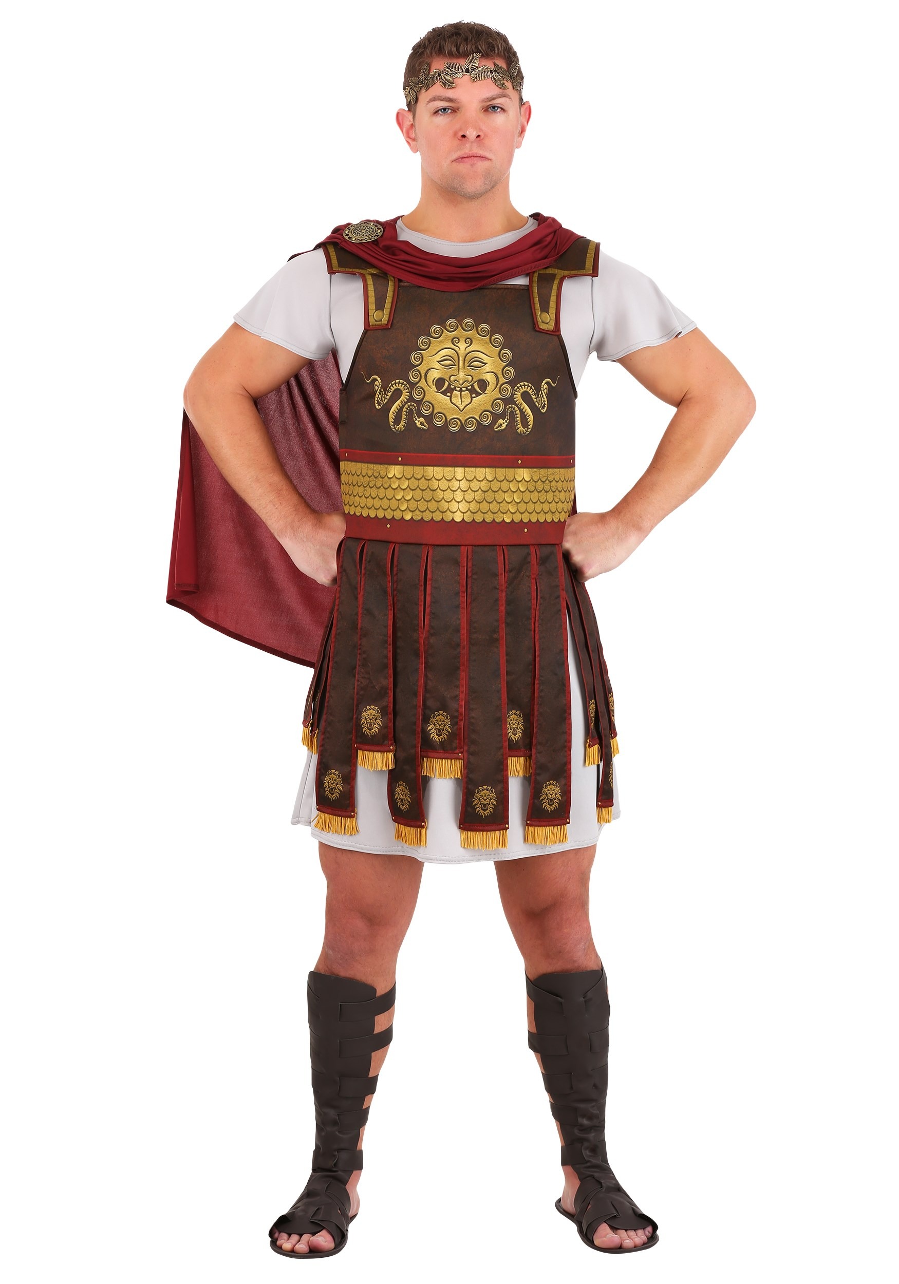 Photos - Fancy Dress Roman FUN Costumes Adult  Warrior Costume | Adult Historical Costumes Orang 