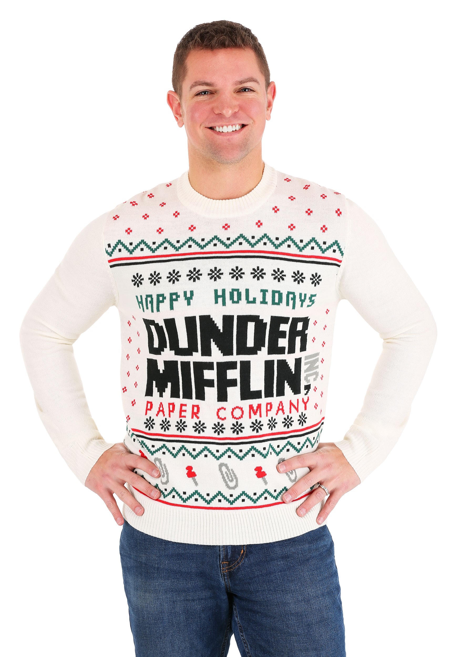 ugly christmas sweater office