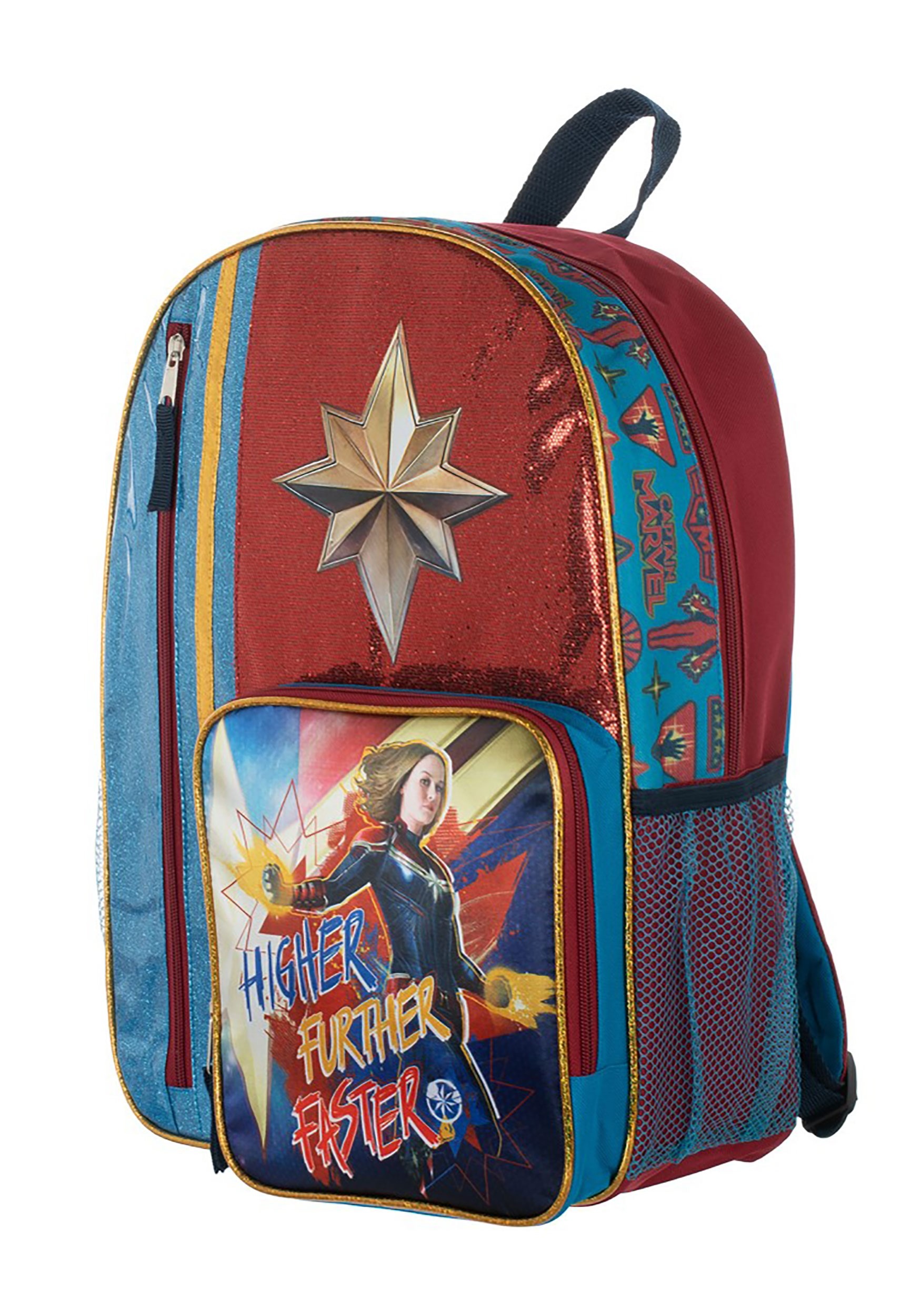 Kids Captain Marvel Backpack