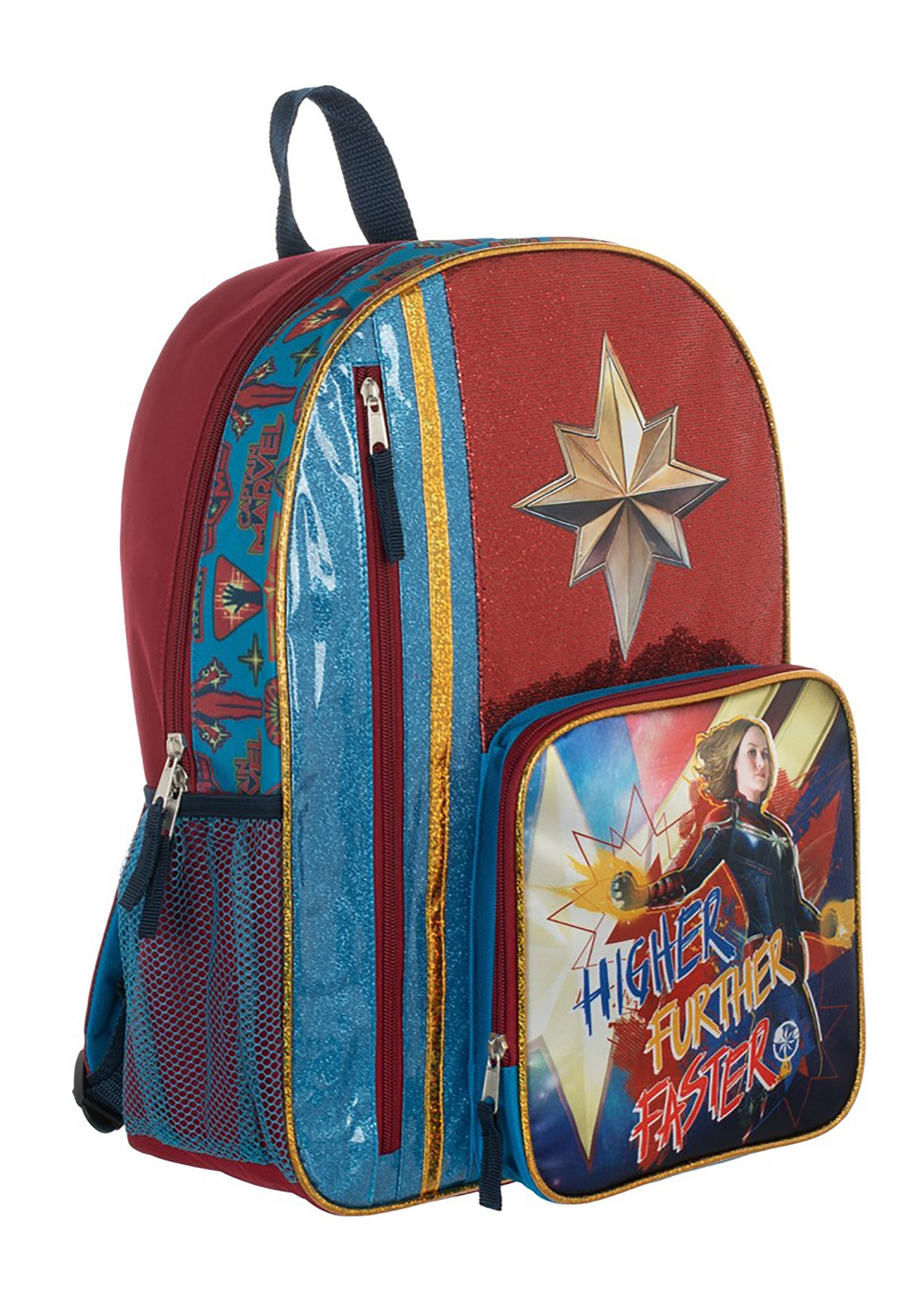 Kids Captain Marvel Backpack