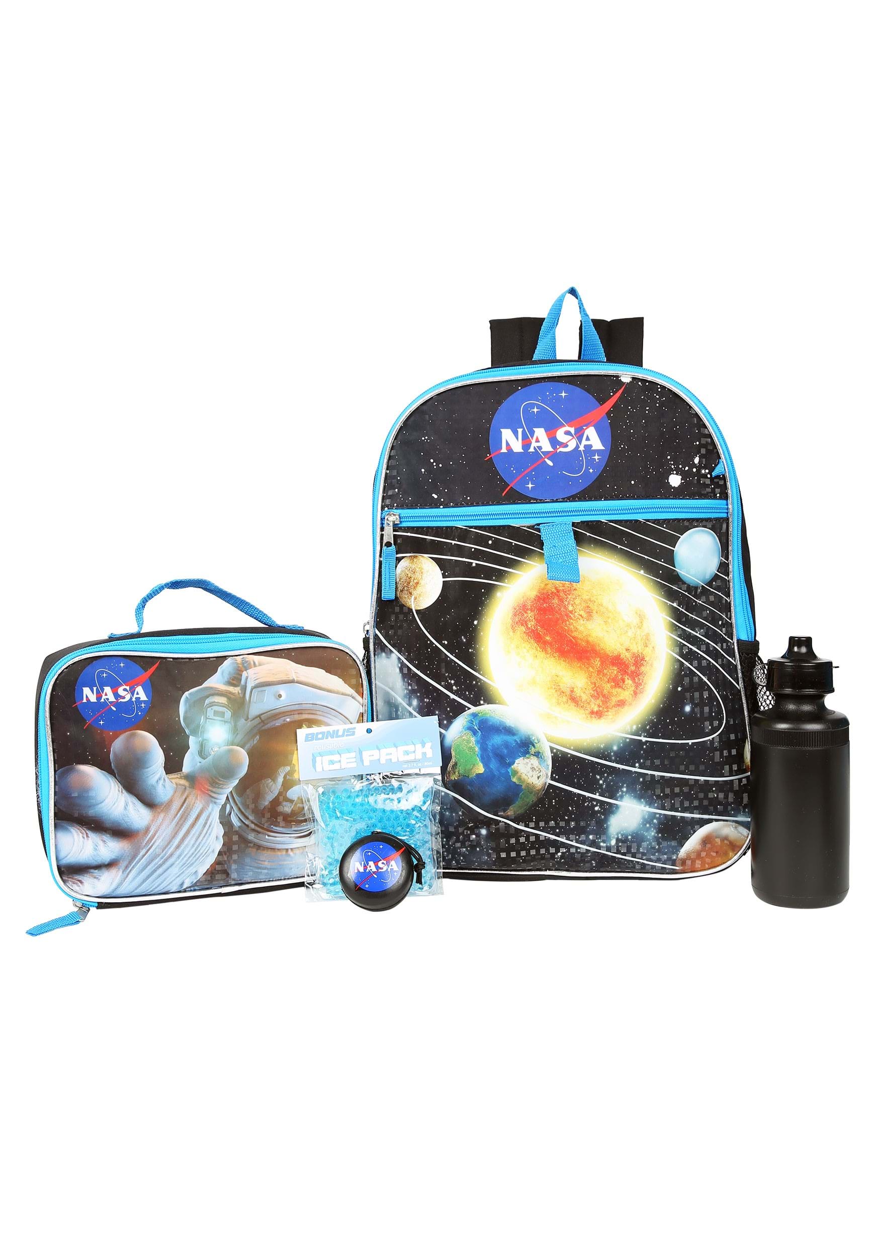 Kids 5 Piece NASA Backpack Set | Back to School Bags