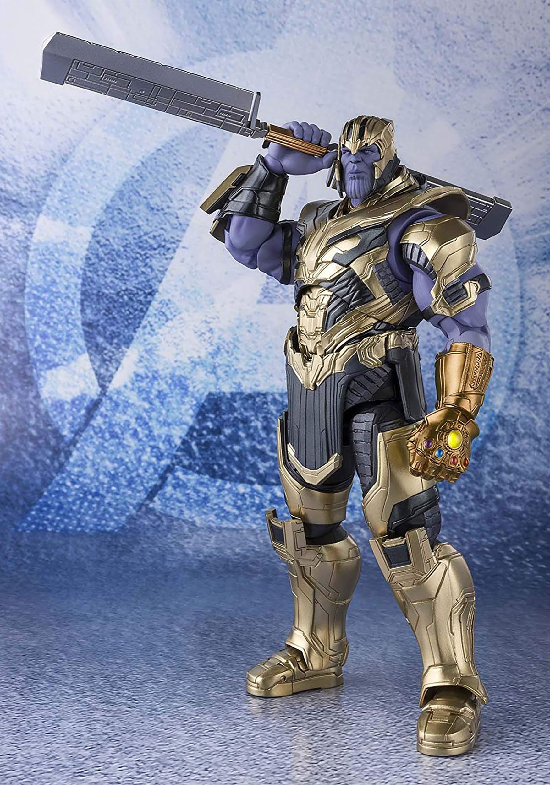 Avengers Endgame Thanos New Armor Sword And Gauntlet