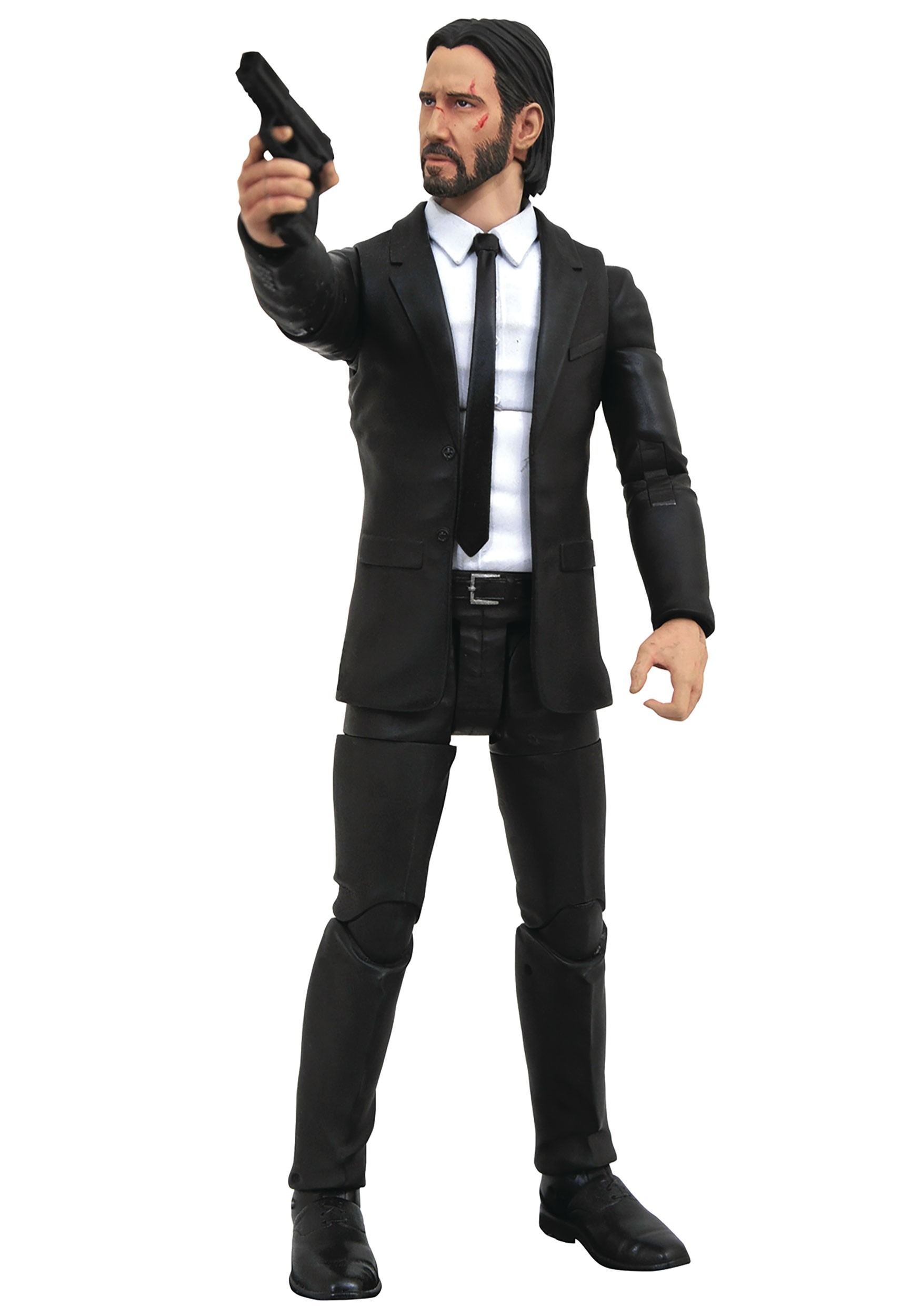 John Wick Diamond Select Black Suit  7.5" Action Figure