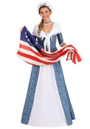 Womens Betsy Ross Costume Dress