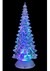 Large Light Up Swirling Glitter Christmas Tree Decoration A1