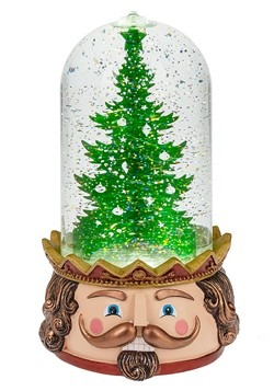 LED Lighted Nutcracker Tree Scene Christmas Globe